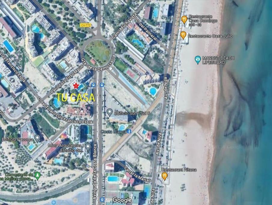 Cozy 3Br: Ac & Park, Beach 4Min Walk, Golf 15 Min Benimagrell Екстер'єр фото